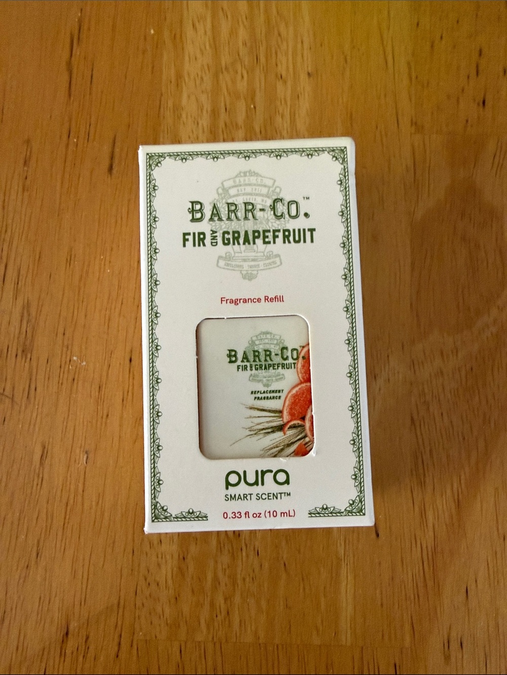 Barr-Co. Fir & Grapefruit Pura Smart Scent Refill - White